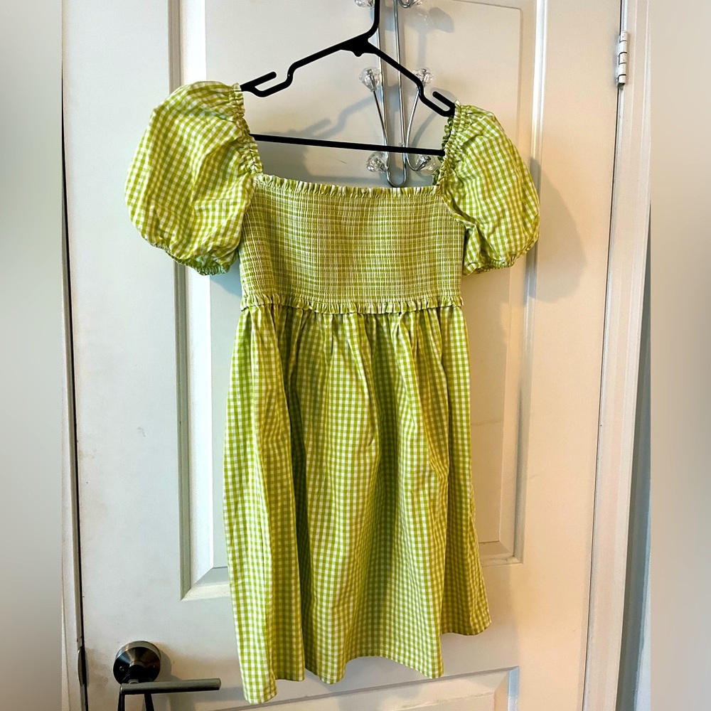 Aritzia (Sunday best) Gingham dress